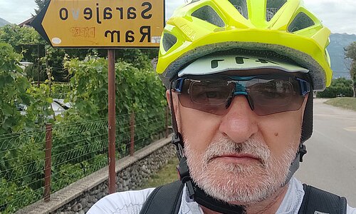 Cycling for Peace day 4 - Mostar to abandoned village near Cicevo